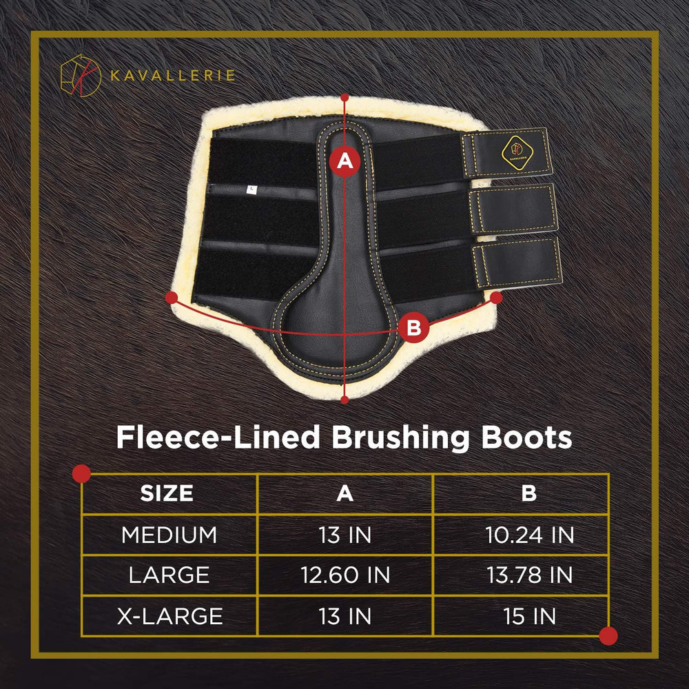 Kavallerie Dressage Boots inside view emphasizes soft fleece lining preventing rubbing.