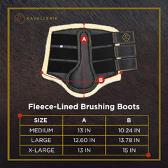 Kavallerie Dressage Boots inside view emphasizes soft fleece lining preventing rubbing.