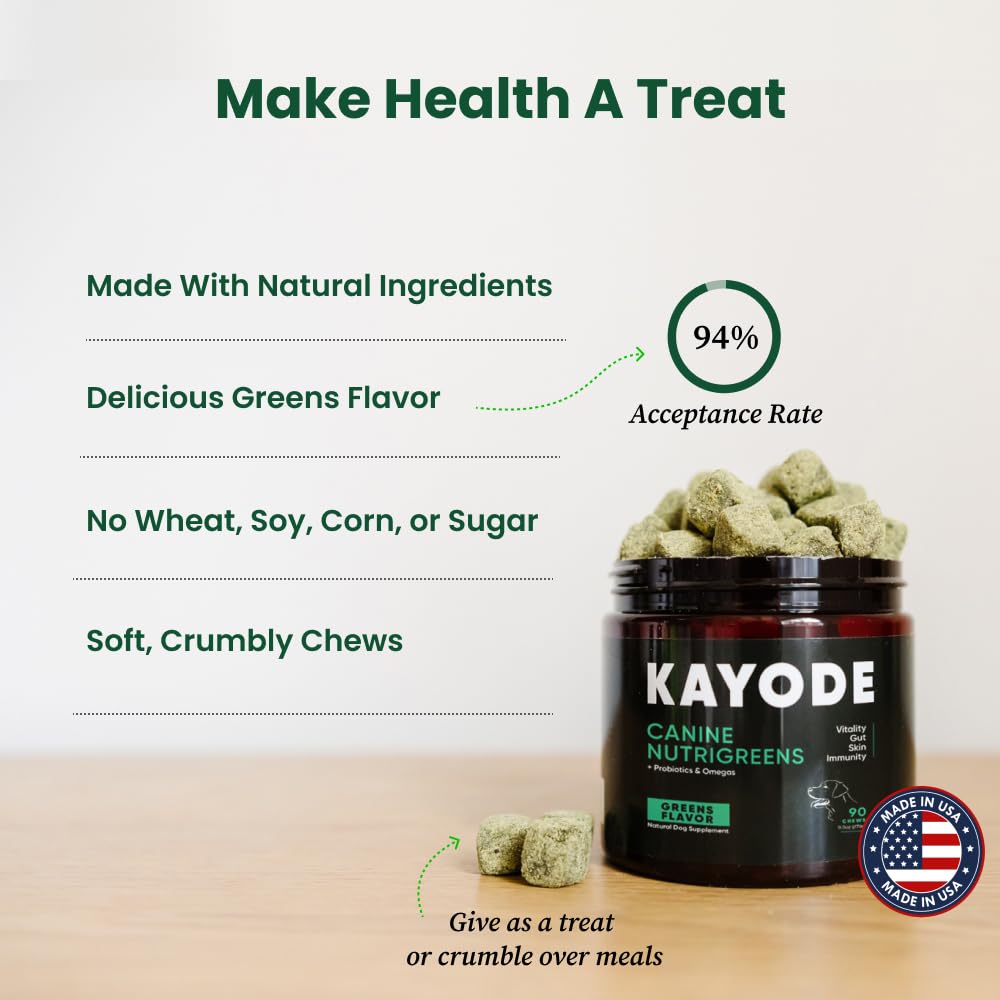 Kayode NutriGreens antioxidant berry mix emphasizes immune-friendly nutrients.