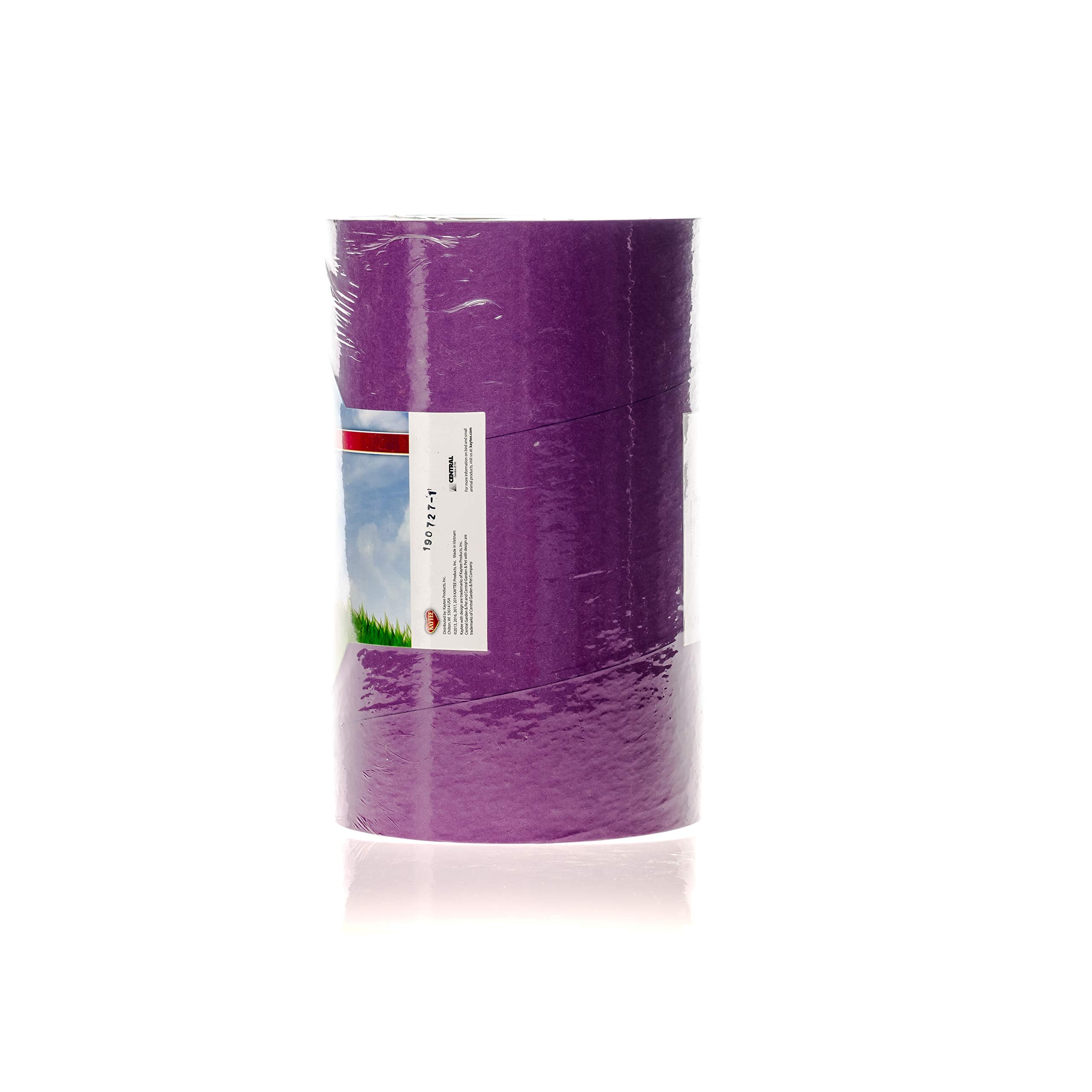 Kaytee Chewbular Play Tube large in-use setup provides cozy retreat