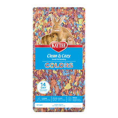 Kaytee Clean & Cozy Colors bedding soft closeup showing gentle comfort for small animals.
