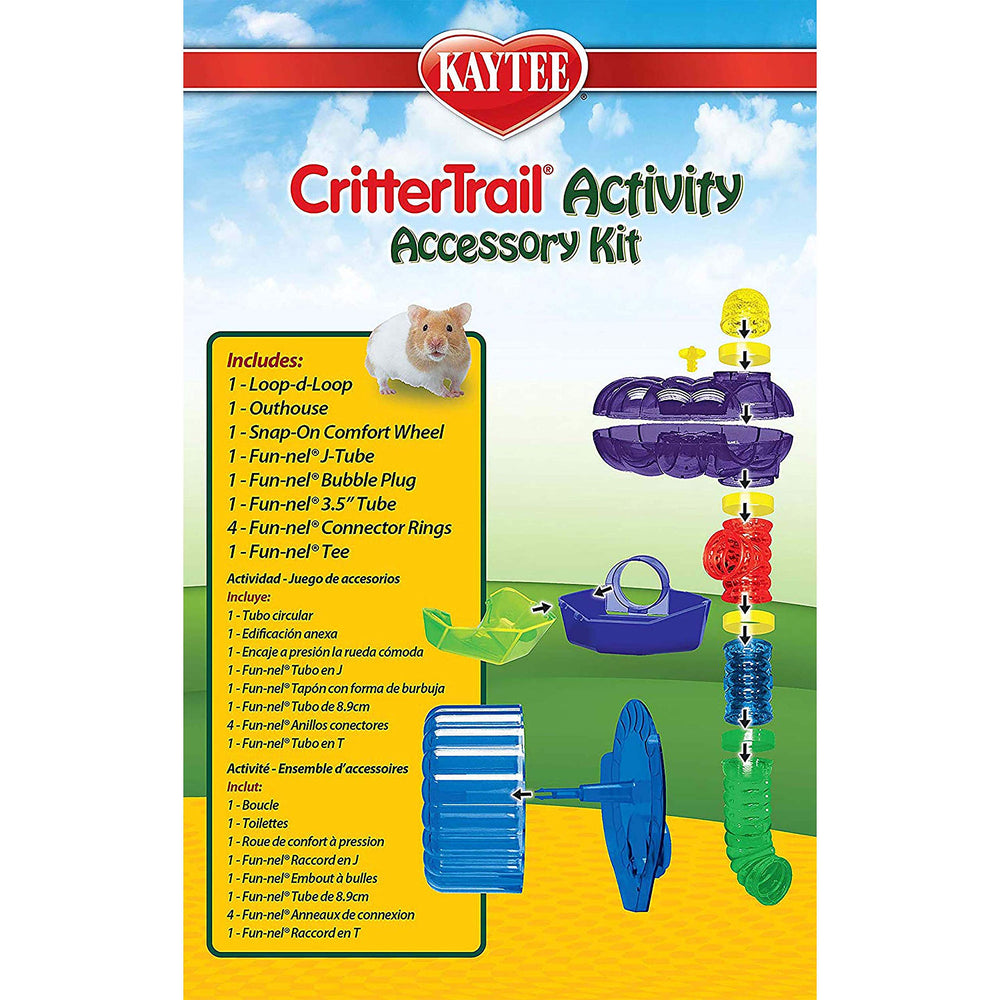 Kaytee CritterTrail small animal usage supports safe, enjoyable habitat upgrades.