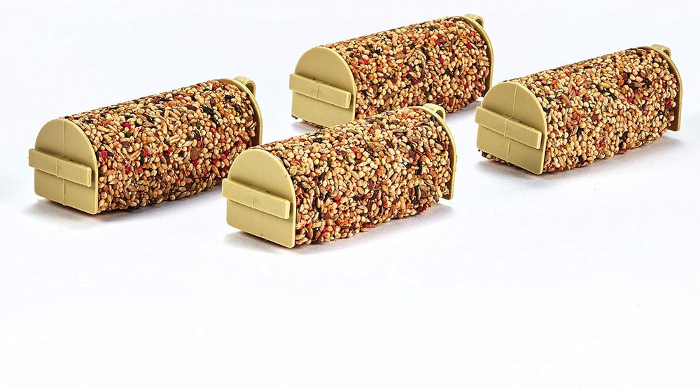 Kaytee Forti-Diet Pro Health Honey parakeet treat sticks during feeding time for variety