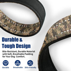 Kazazoo adjustable nylon collar ensures secure fit as your dog grows.