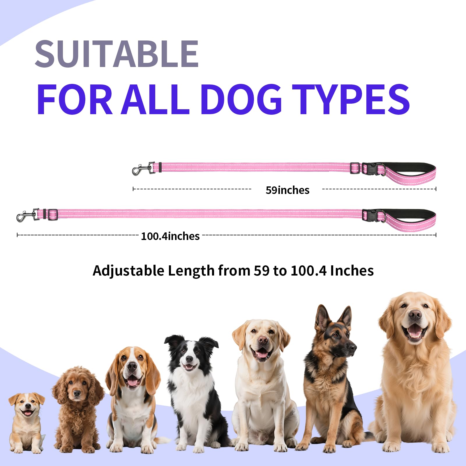Kazazoo hands-free leash lightweight waistband offers comfortable all-day wear.