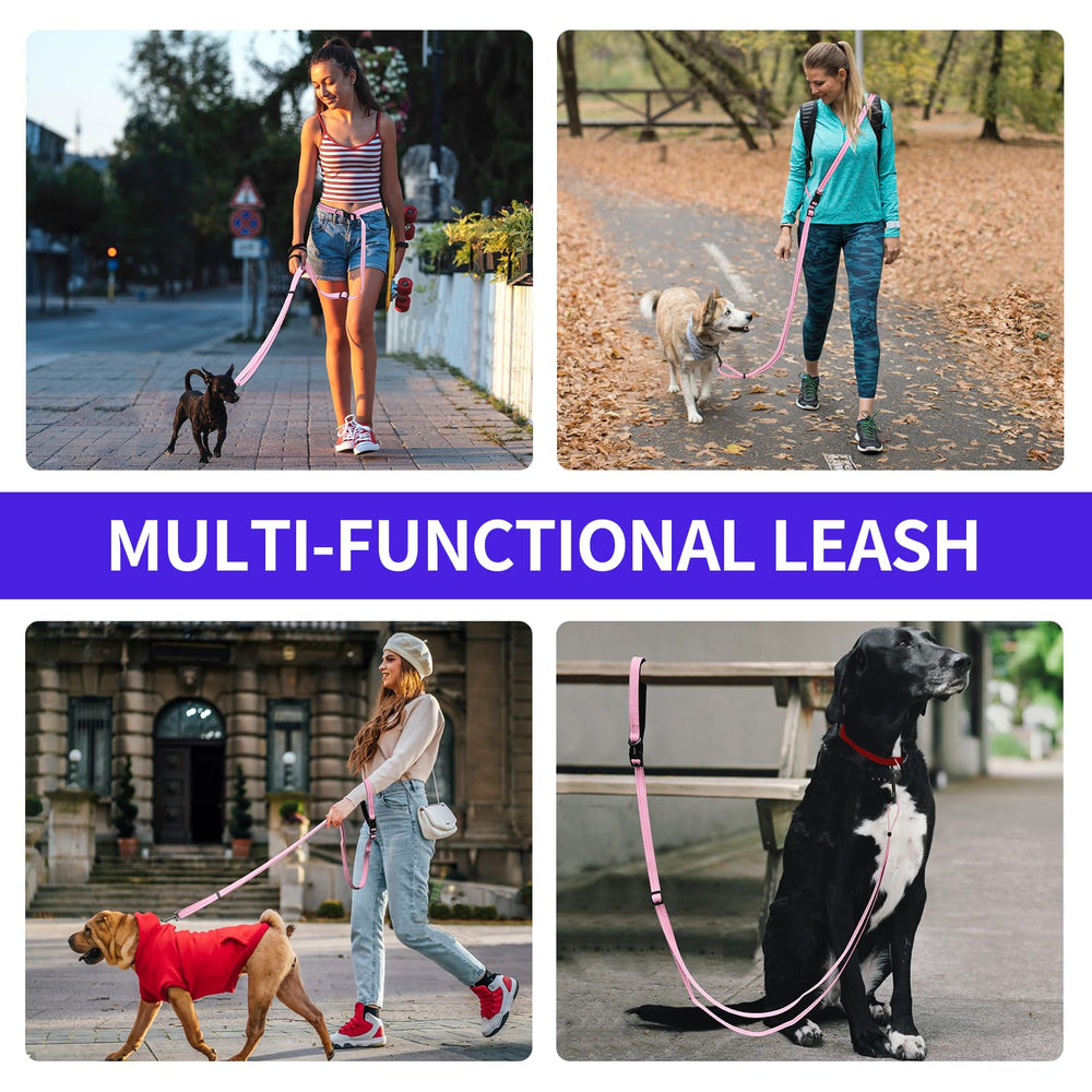 Kazazoo hands-free leash quick-release clip demonstrates secure attachment.