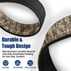 Kazazoo Adjustable Collar demonstrates versatile fit from puppies to adult dogs.