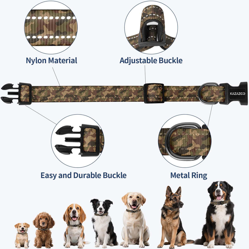 Kazazoo Quick-release Buckle provides easy on/off during walks.