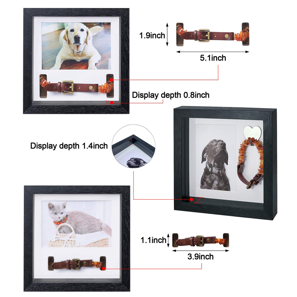 KCRasan collar display mats 8x8, great for showcasing collars with photos.