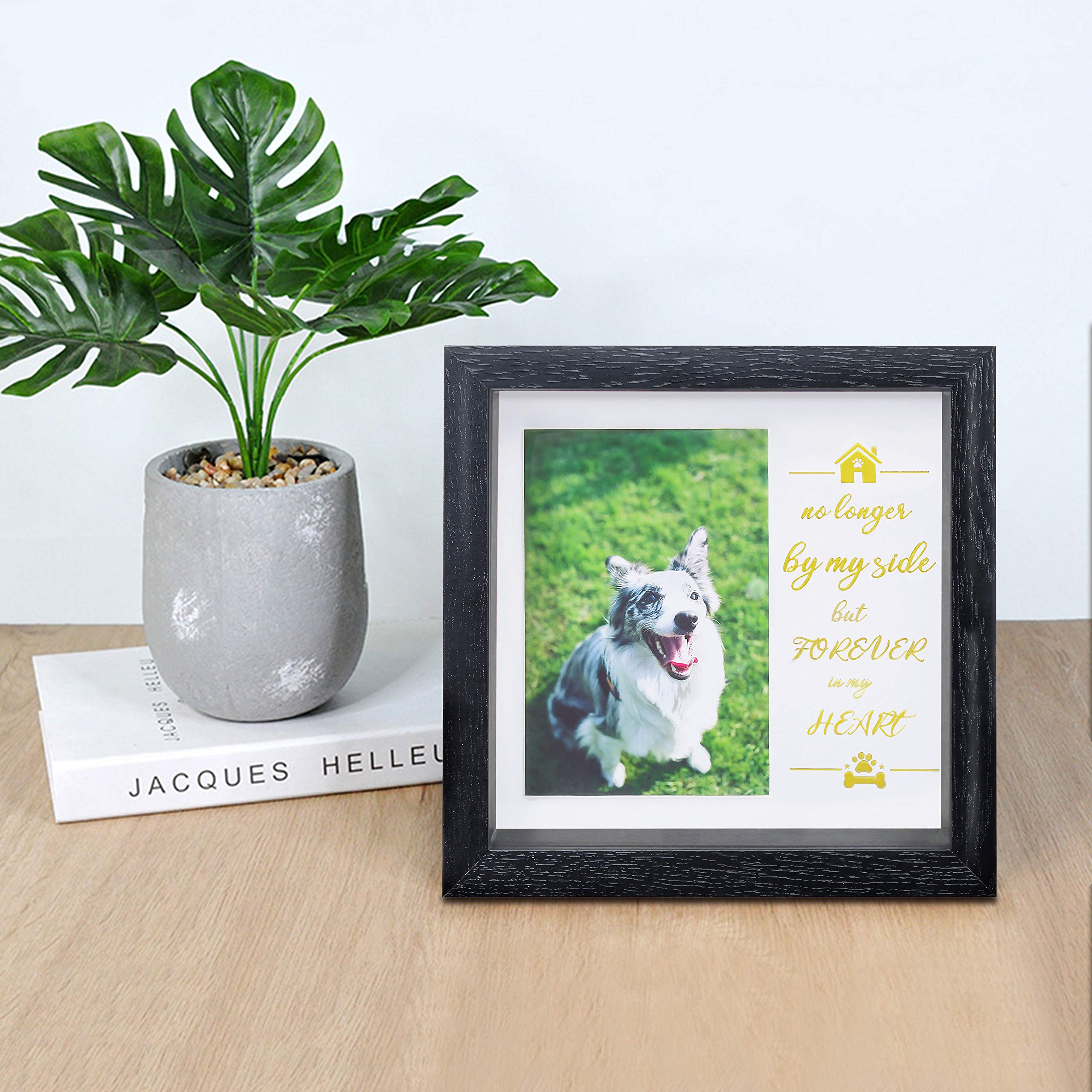 KCRasan sturdy memorial frame features wall hooks and tabletop stands for flexible placement.