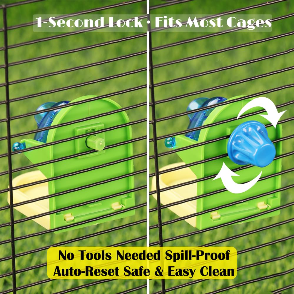 Kcrygogo budgie parakeet cage fit suits small birds for interactive play.