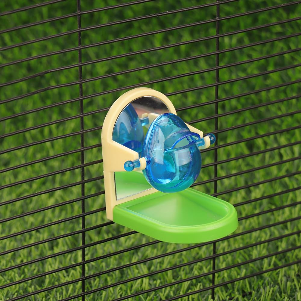 Kcrygogo compact design for small cages fits in tight spaces.