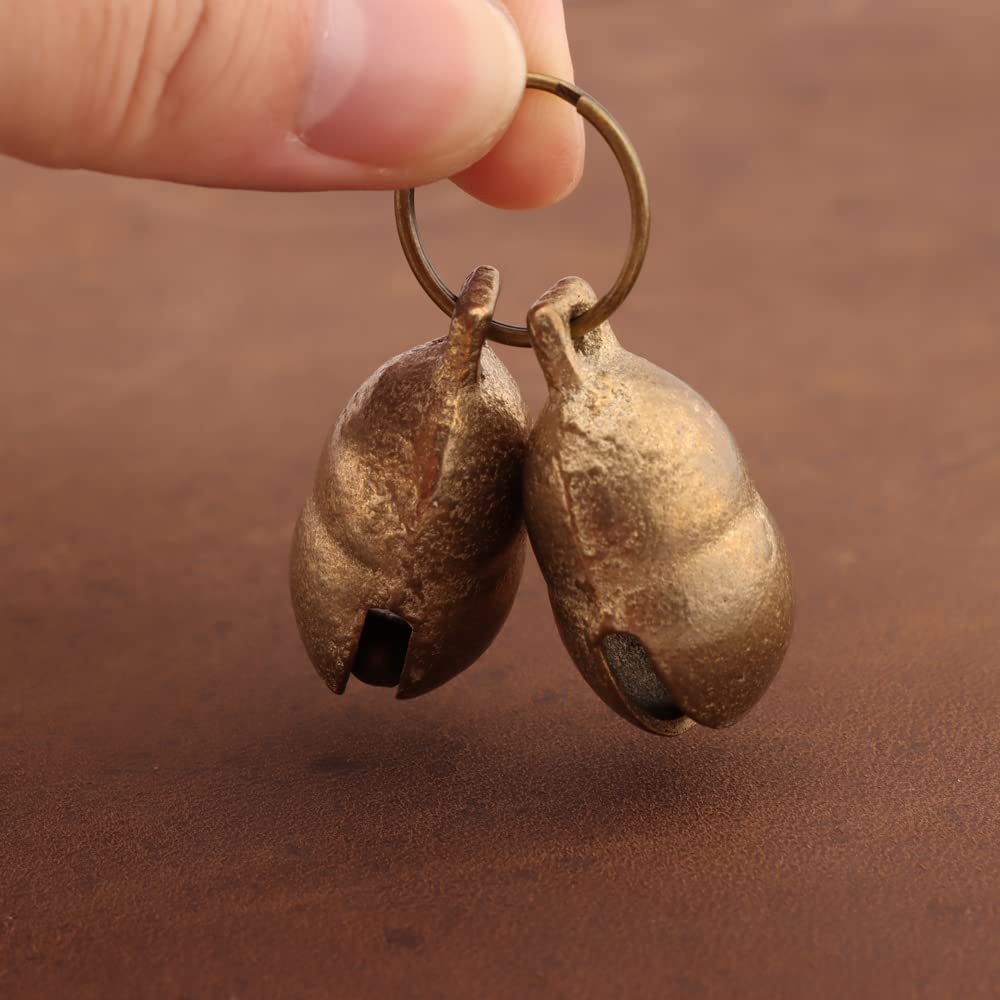 kcrygogo copper bell weighing 5-7g for comfortable wear