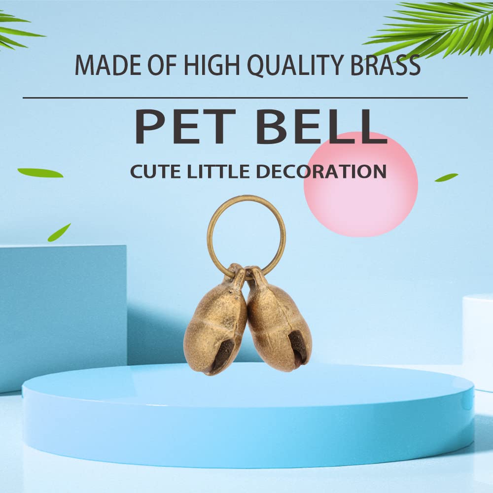 kcrygogo loud copper bell tested for clear sound outdoors