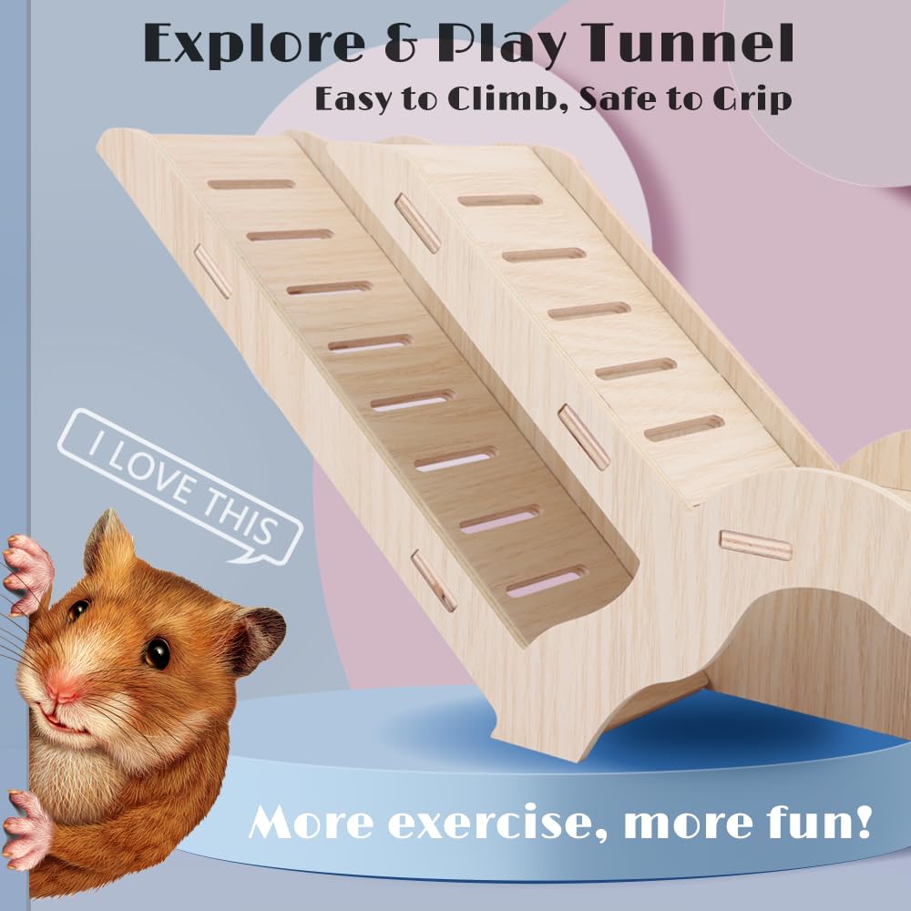 Kcrygogo underground tunnel offers burrowing exploration and natural enrichment.