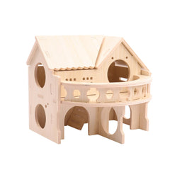 Kcrygogo hamster house compact design for cozy small-pet habitats