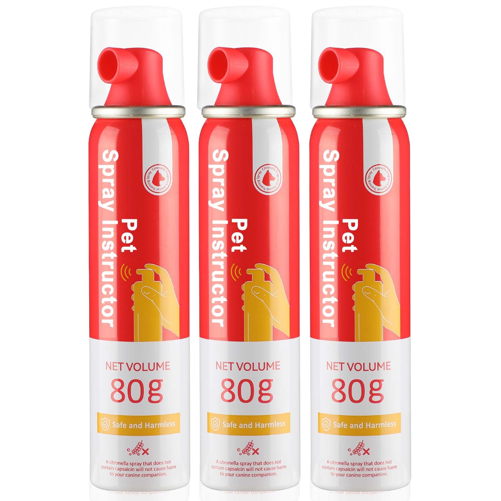 KDSZJDV Corrector Spray bottle 80ml supports calm, focused dog training sessions.