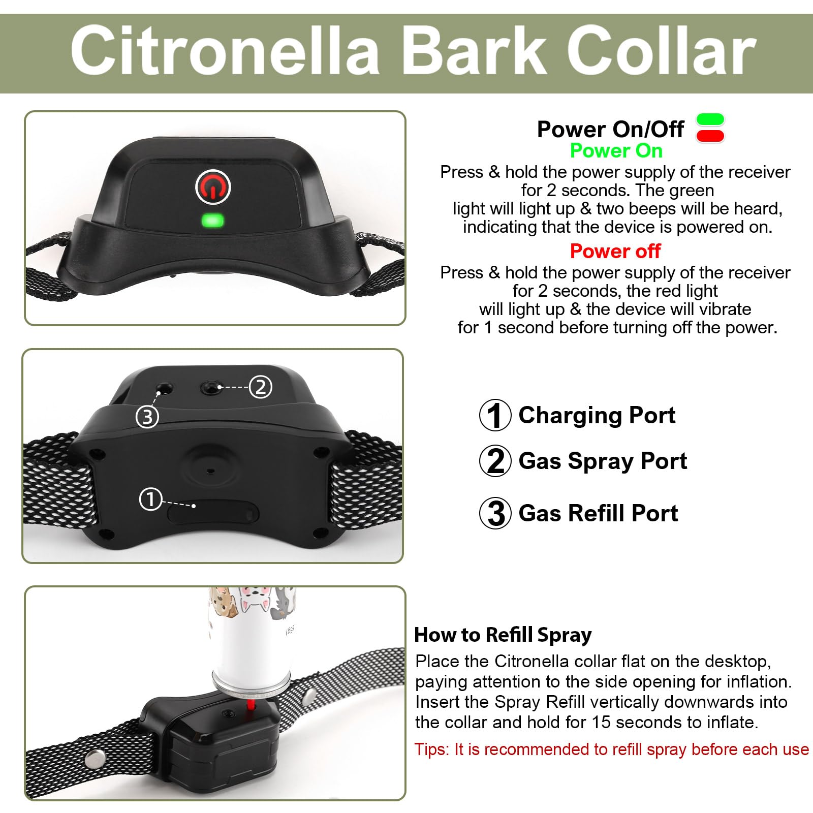 KDSZJDV dog collar fit for all sizes from small to large