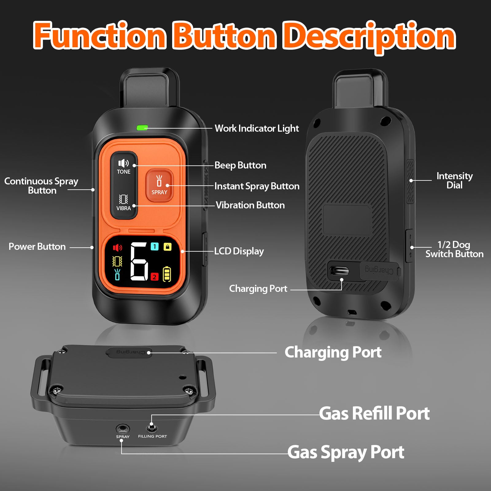 KDSZJDV dual-channel system enables simultaneous training for two dogs.
