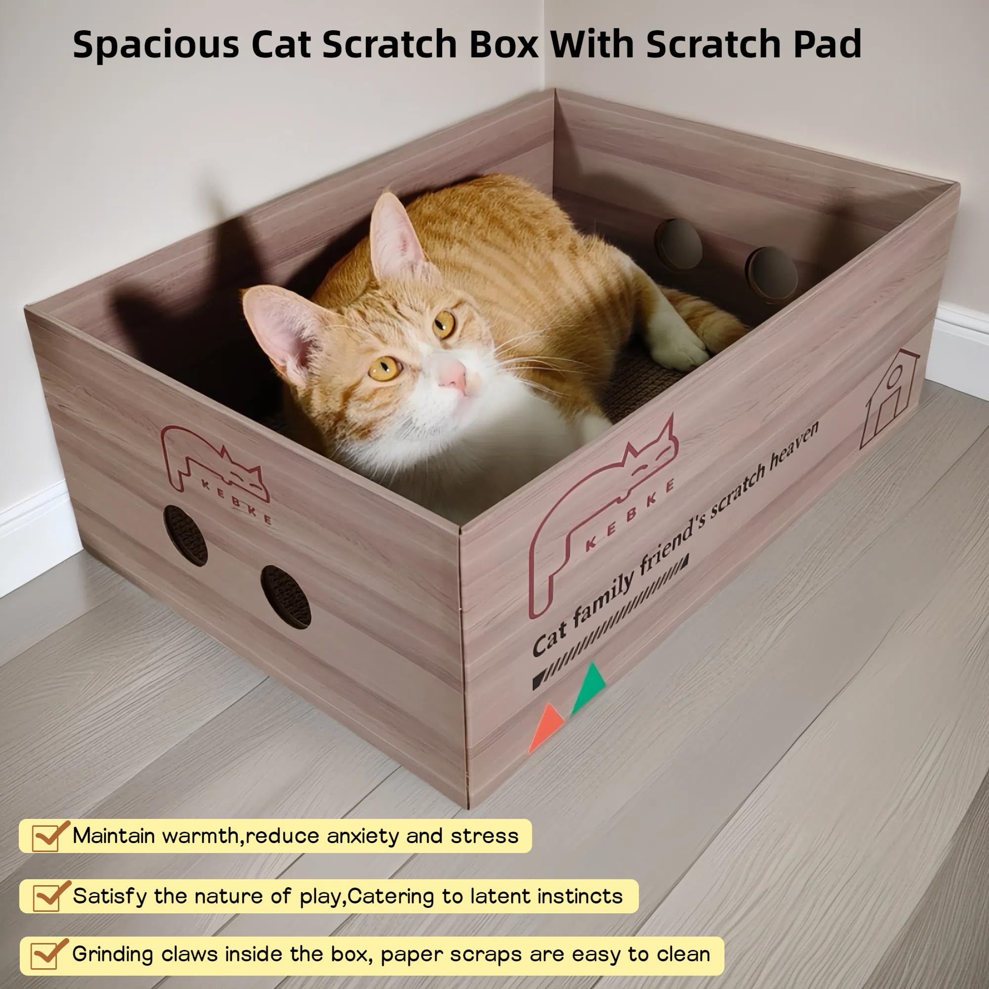 KEBKE cat-furniture-protector-modern-design: modern design protects sofas and rugs.