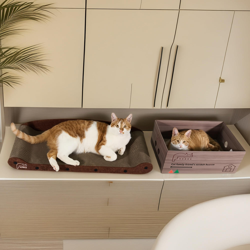 KEBKE cat-scratcher-durable-fabric: premium materials stand up to daily clawing.