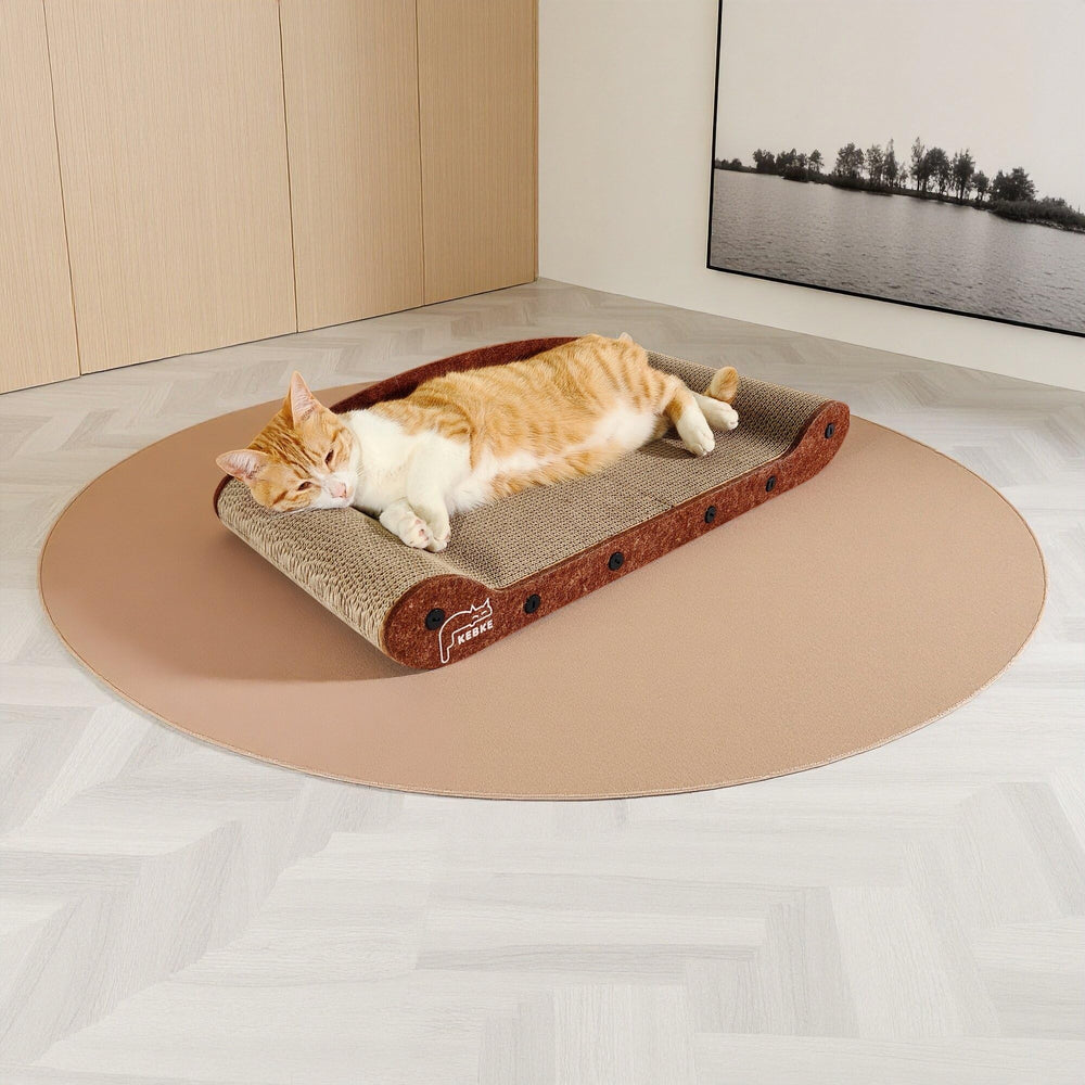 KEBKE cat-scratcher-furniture-protection helps preserve sofas and carpets from daily wear.