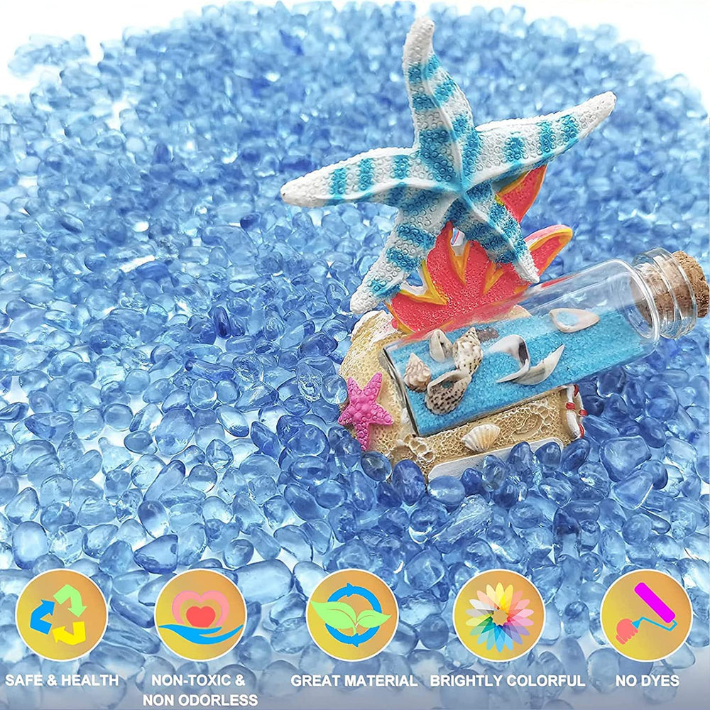 Keedolla pet safe glass pebbles suitable for aquatic habitats