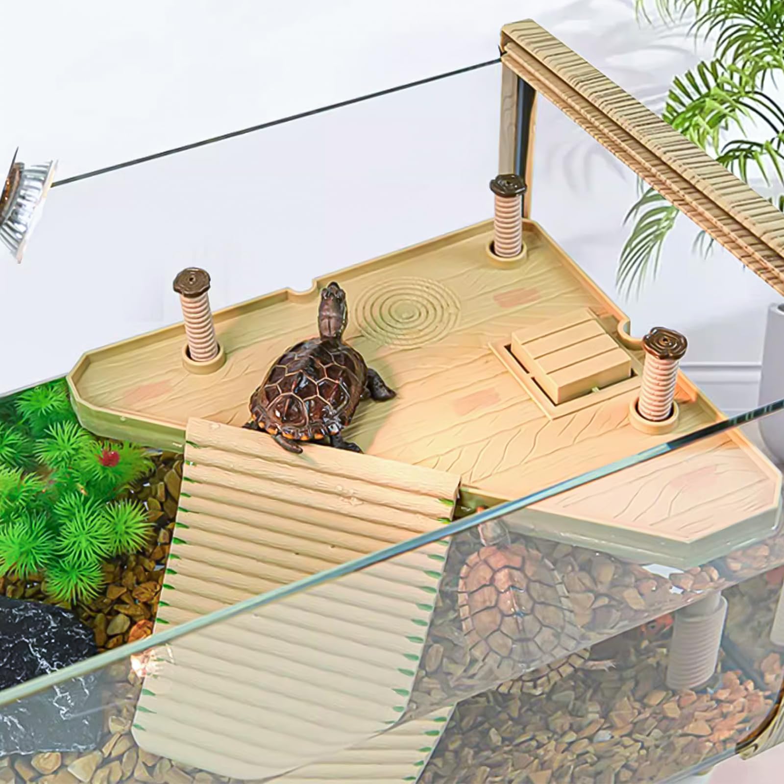 Keedolla turtle pier dimensions 10.5 by 9.5 inches.