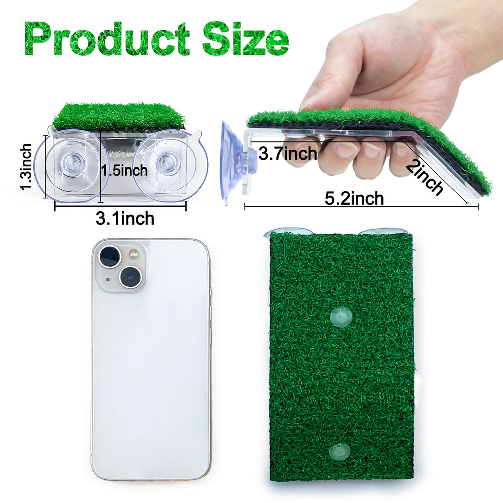 Keedolla turtle ramp with built-in and extra-large suction cups for secure placement