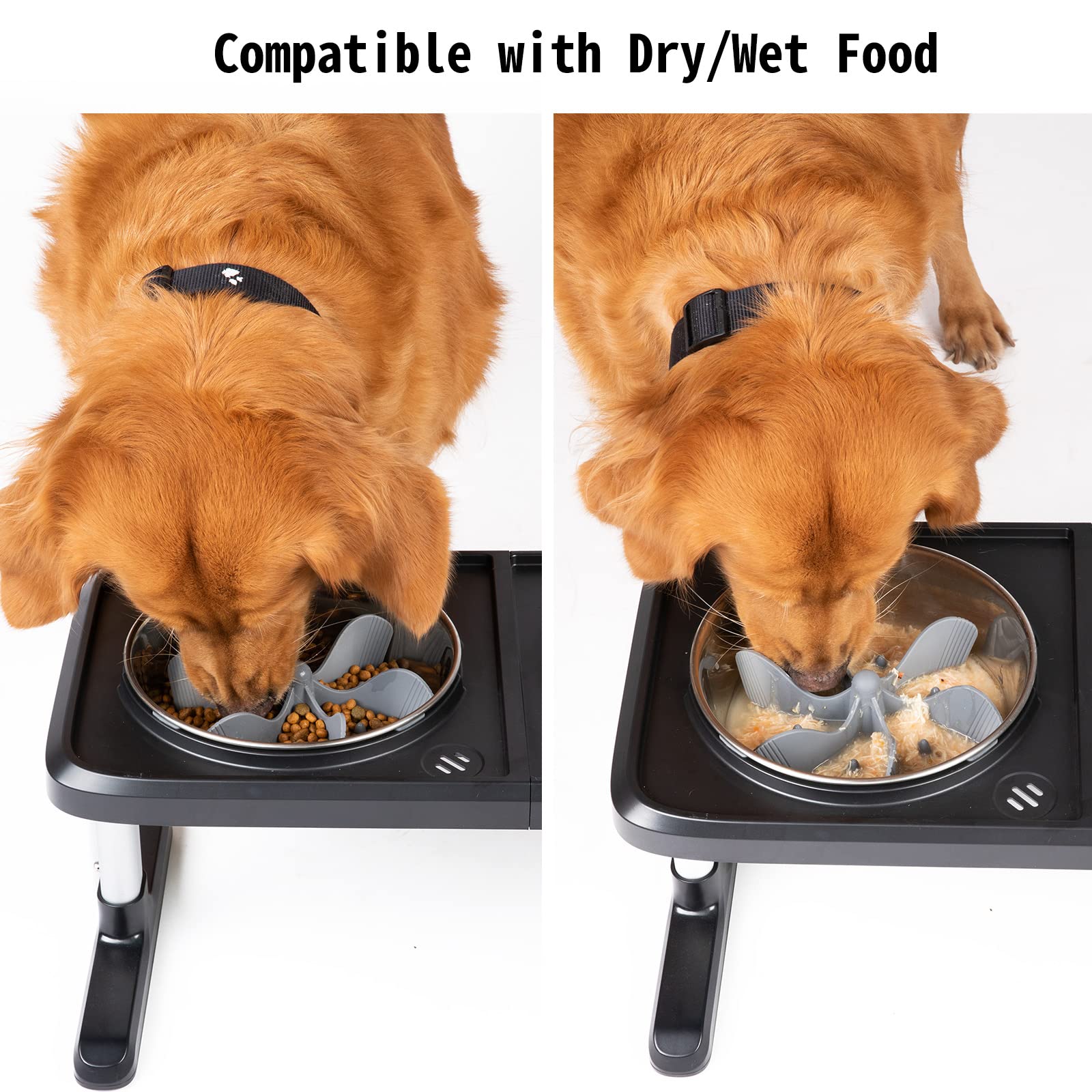 Keegud cut-to-fit feature adapts to bowls down to about 4.7 inches.