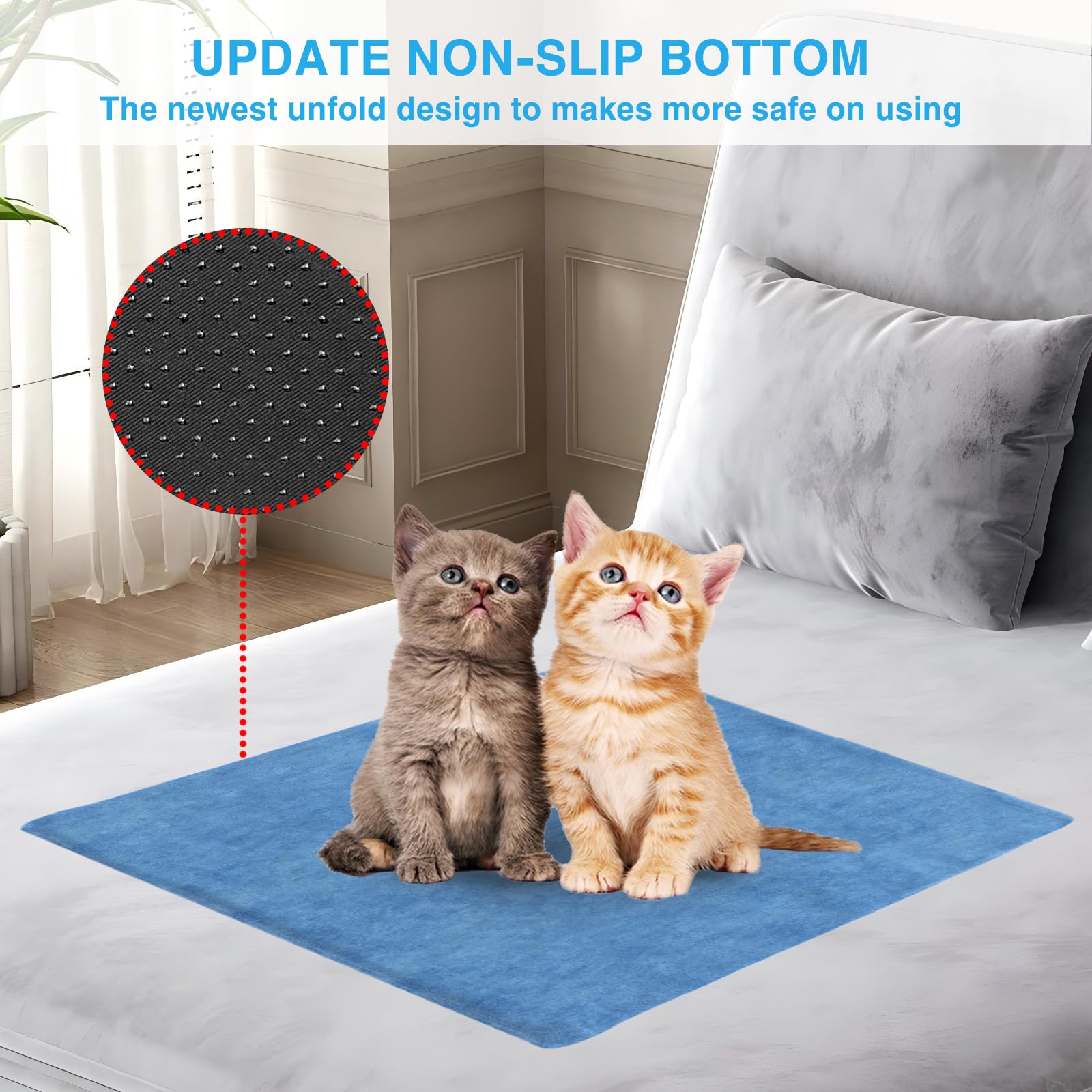 KEKELAN safety-focused design helps prevent overheating during longer rests.