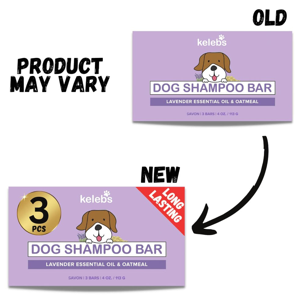 KELEBS dog shampoo bar calming scent supports a peaceful grooming experience.