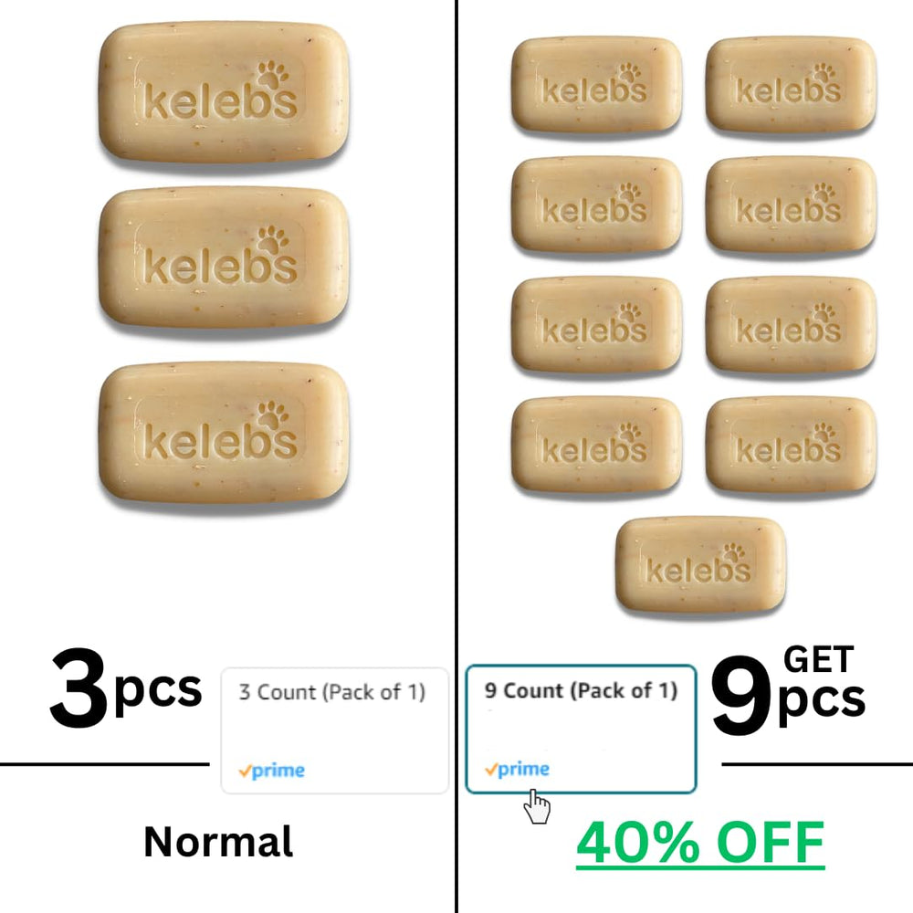 KELEBS zero plastic packaging underscores sustainable grooming and waste reduction.