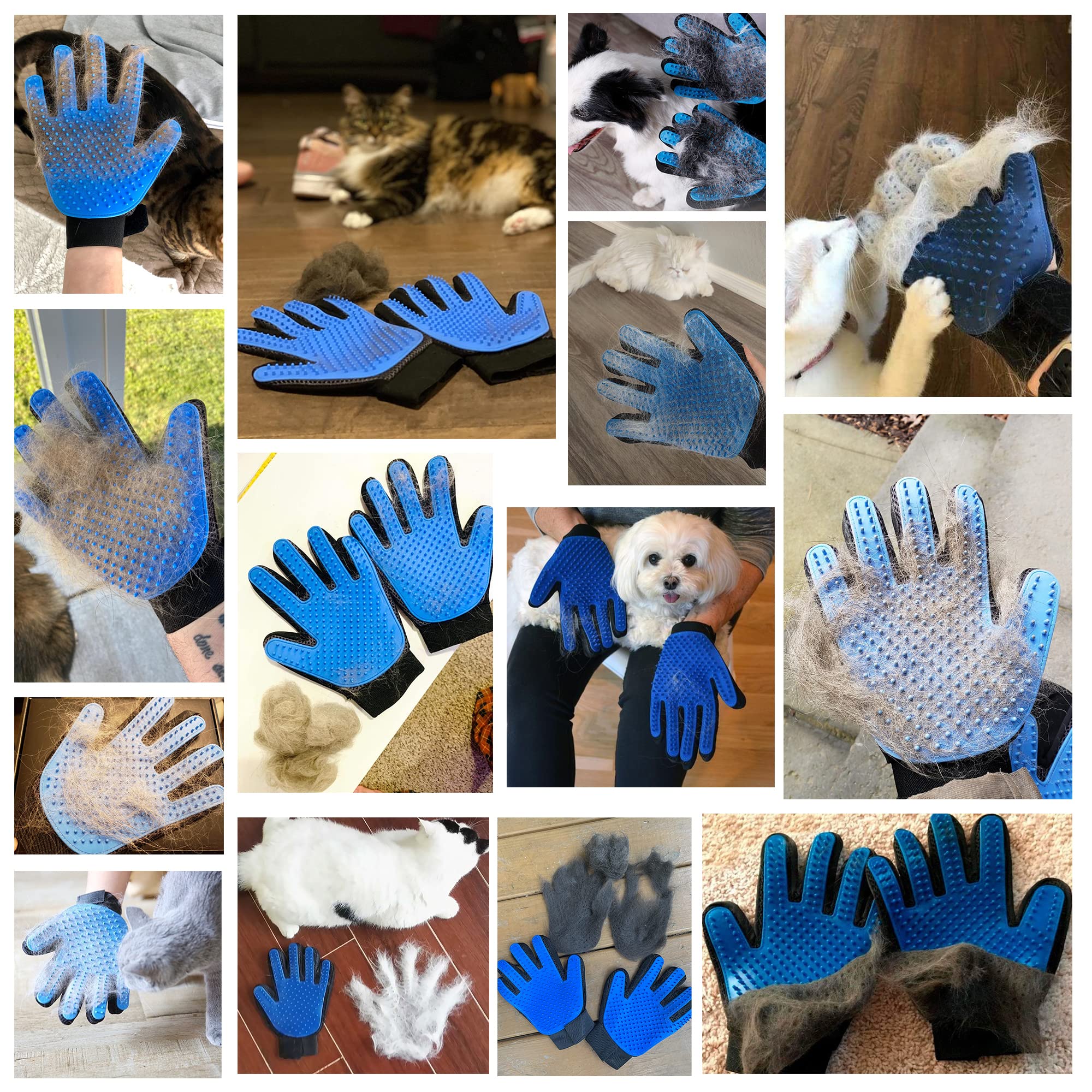 KENNELS & KATS multi-pet glove suitable for dogs, cats, rabbits, and horses.