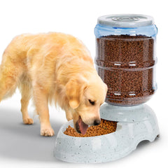 Kenond 3gallon gravity feeder full bowl helps maintain long feeding intervals for large dogs.