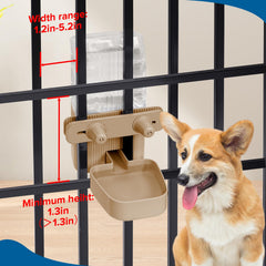 Kenond adjustable-height knob tailors water flow to your pet.