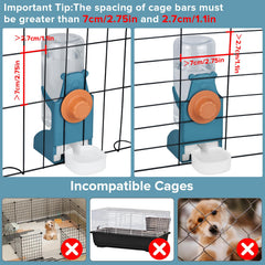 Kenond automatic gravity dispenser provides steady water flow for small pets