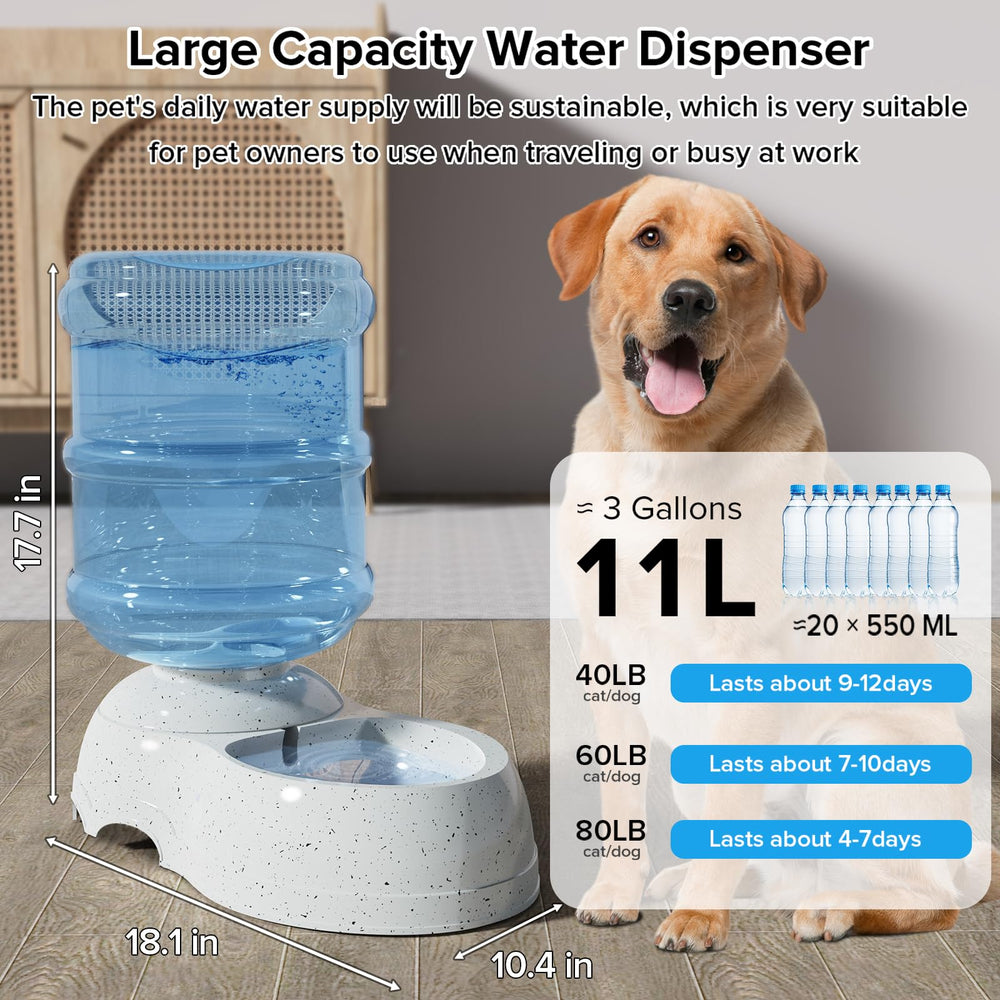 Kenond gravity-automatic-feeder enables effortless auto-refill for busy households.