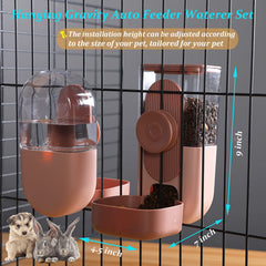 Kenond gravity-fed waterer close-up highlights smooth flow and reduced spills.