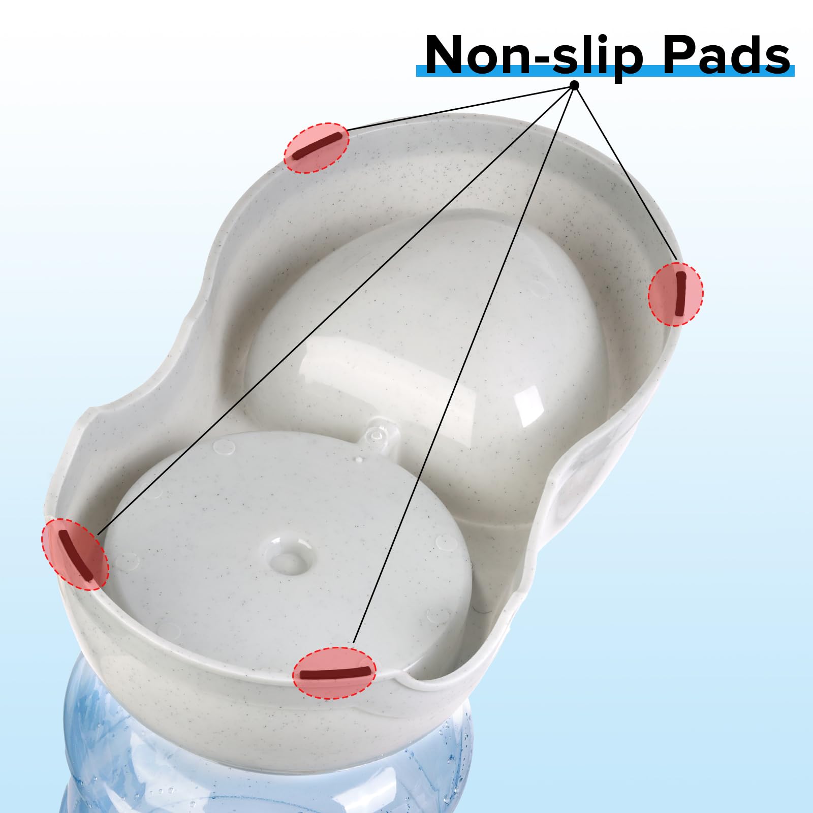 Kenond large-dog-hydration-setup ideal for kennels, homes, and travel.