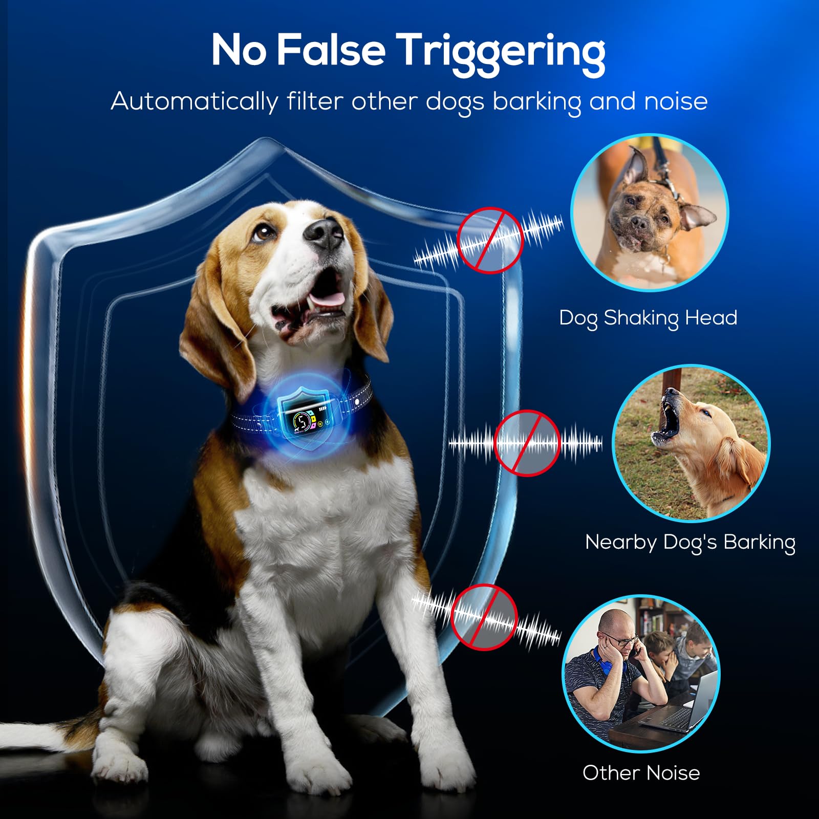 Keoge Bark Collar offers four training modes for flexible coaching.