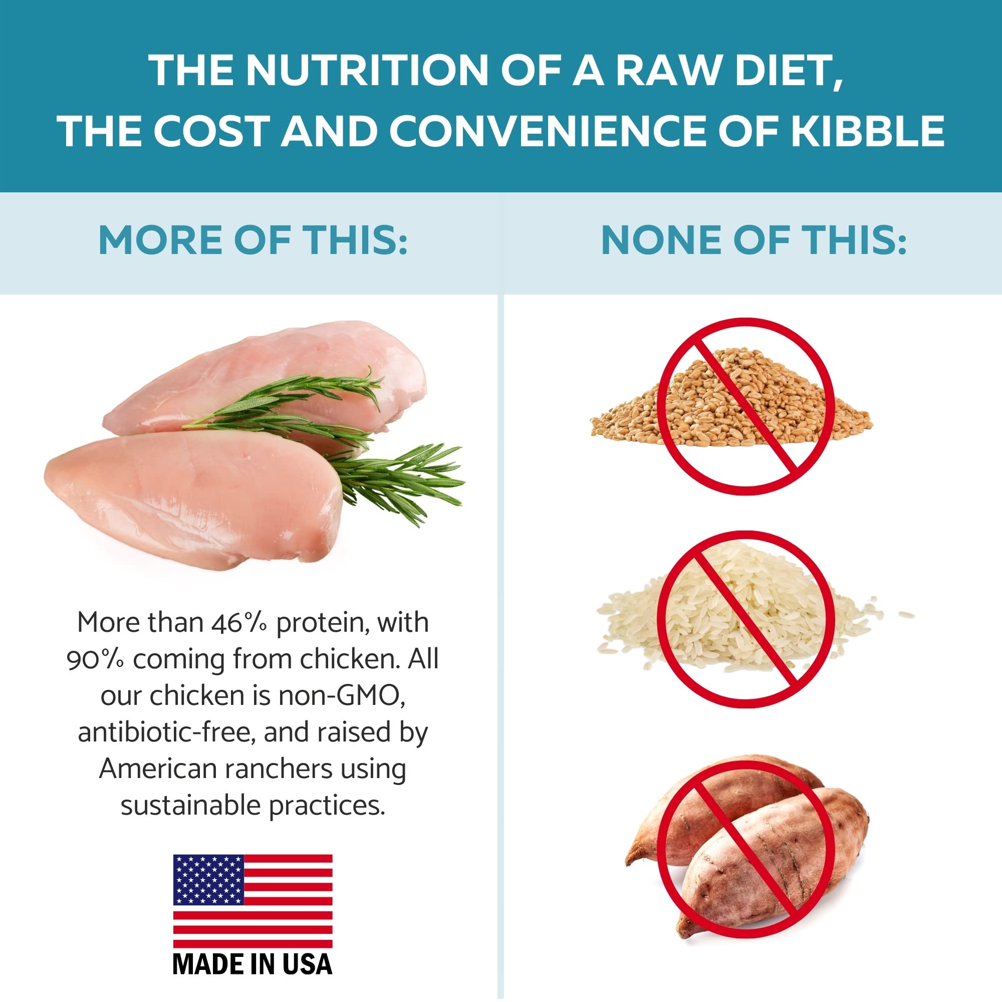 Ketona grain-free low-carb stats infographic communicates carb advantage.