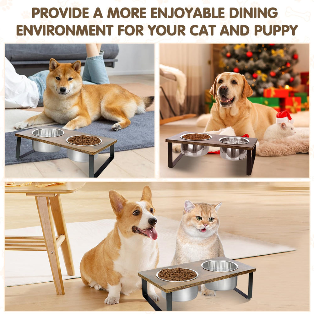 KEVIDEAWL non-slip feet keep bowls stable during meals.