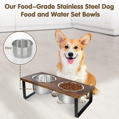 KEVIDEAWL stainless steel bowls are rust-resistant and easy to clean.