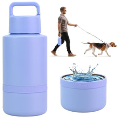 KEWIXY Aurora Blue insulated bottle focused on cooling: keeps water cold for hours on hikes.