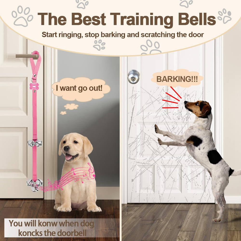 KEXIAVA pink paw-print detail—fun design encourages puppy engagement.