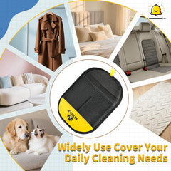 KEYHELP Pet Hair Glove electrostatic action lifts hairs effortlessly