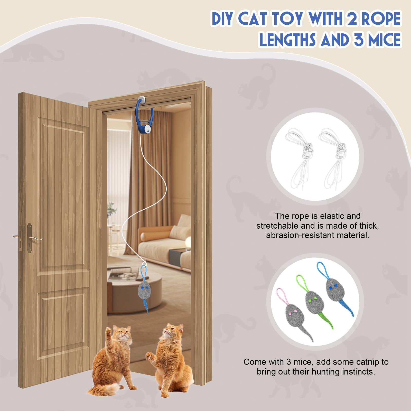 Kezlume multi-cat play design supports shared indoor entertainment.