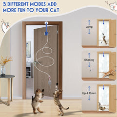 Kezlume cat toy offers three motion modes for varied play sessions.