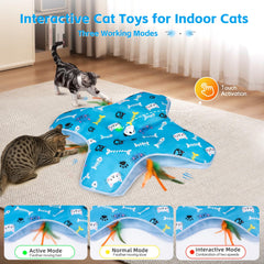 Kfonla Cat Toy three modes Hide and Seek for varied play.